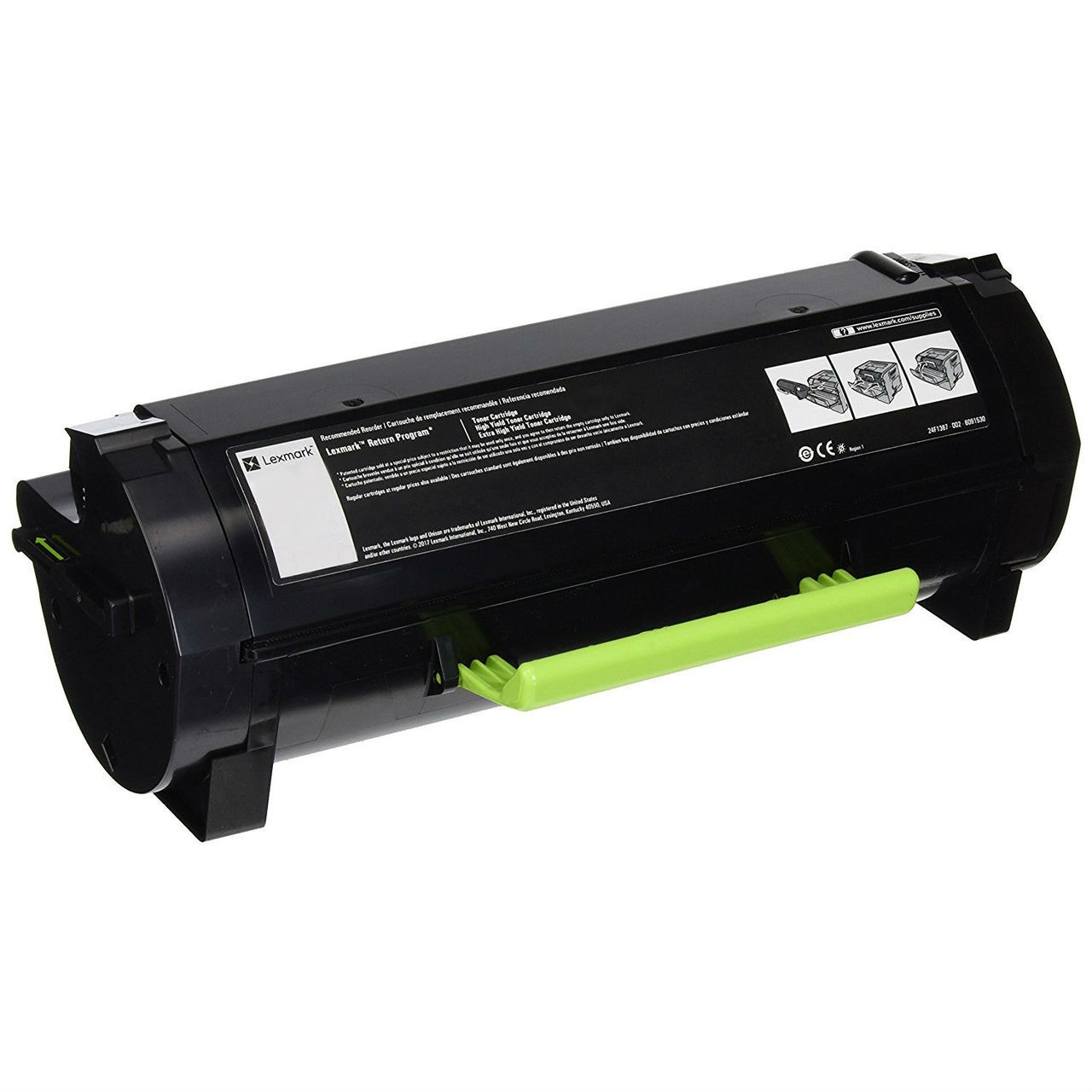 Lexmark 24B6213 black 10000 str return M1140 XM1140 originálny