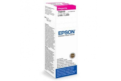 Epson T66434A C13T66434A purpurová (magenta) originálna cartridge