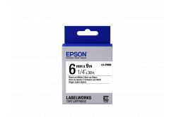 Epson LabelWorks LK-2WBN C53S652003 6mm x 9m, čierna tlač / biely podklad, originálna páska