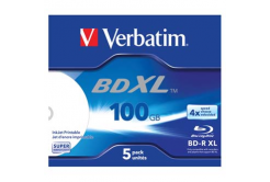 Verbatim BD-R XL, Hard Coat, jewel box, 43789, 4x, 1 ks, pro archivaci dat