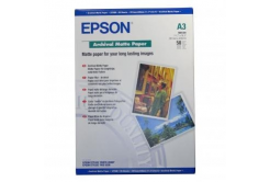 Epson Archival Matte Paper, bílá, 50, ks C13S041344, pro inkoustové tiskárny, 297x420mm (A3), A