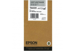 Epson C13T603900 světle světle čierna (light light black) originálna cartridge