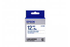 Epson LabelWorks LK-4WLN C53S654022 12mm x 9m, modrá tlač / biely podklad, originálna páska