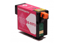 Epson T1573 purpurová (magenta) kompatibilní cartridge