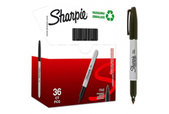 Sharpie 2025040, popisovač Fine, čierny, 36ks, 0.9mm, permanentný