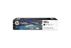 HP 981A J3M71A čierna (black) originálna cartridge