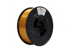 Tlačová struna (filament), 3DF-P-SPLA1.75-1023, C-TECH PREMIUM LINE, Silk PLA, dopravná žltá, RAL1023, 1,75mm, 1kg