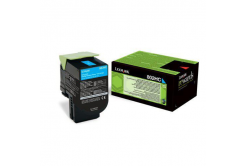 Lexmark 80C2HCE azúrový (cyan) originálny toner