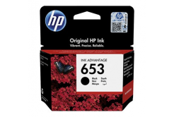 HP 653 3YM75AE čierna (black) originálna cartridge