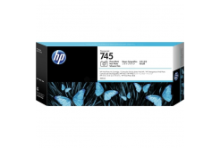 HP 745 F9K04A foto čierna (photo black) originálna cartridge