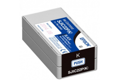 Epson GJIC5(K) C13S020563 pre ColorWorks, čierna (black) originálna cartridge