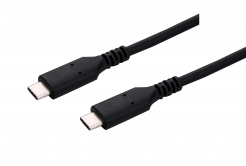 Kabel C-TECH CB-USB4-05B USB 4.0, Type-C (CM/CM), PD 100W, 40Gbps, 0,5m, černý