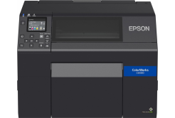 Epson ColorWorks C6500Ae (mk) C31CH77102MK, farebná tlačiareň štítkov, cutter, disp., USB, Ethernet, black
