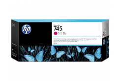 HP 745 F9K01A purpurová (magenta) originálna cartridge