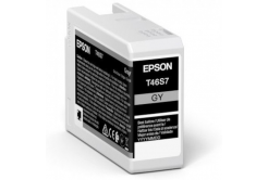 Epson T46S7 C13T46S700 sivá (gray) originálna cartridge