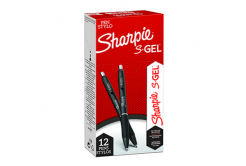 Sharpie 2136599, gélové pero S-Gel, červené, 12ks, 0.7mm