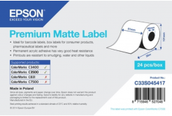 Epson C33S045417 Premium Matte, pre ColorWorks, 51mmx35m, biele samolepiace etikety