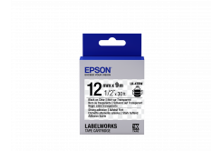 Epson LabelWorks LK-4TBW C53S654015 12mm x 9m, čierna tlač / priehľadný podklad, silne priľnavá, originálna páska