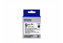 Epson LabelWorks LK-3TBW C53S653006 9mm x 9m, čierna tlač / priehľadný podklad, silne priľnavá, originálna páska